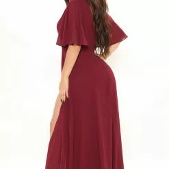 Fashion Nova Elsie Maxi Dress - Burgundy 8 Fashion Nova Elsie Maxi Dress - Burgundy -Fashion Nova Dresses Shop 12 06 21Studio2 SN KP 11 35 58 31 M25297 Burgundy 2726 PB