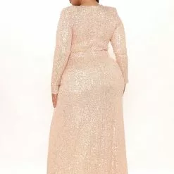 Fashion Nova Boujee Dinners Sequin Maxi Dress - Champagne 16 Fashion Nova Boujee Dinners Sequin Maxi Dress - Champagne -Fashion Nova Dresses Shop 12 07 21Studio3 CE MJ 13 26 02 46 1715FN Champagne 2621 PLUS RG