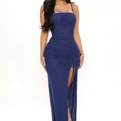 Fashion Nova Love Attraction Mesh Maxi Dress - Navy -Fashion Nova Dresses Shop 12 09 20Studio1 MS RL 15 01 15 40 DR1446 Navy 3872 WG