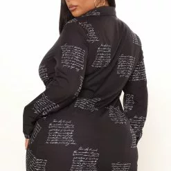 Fashion Nova Unwritten Words Mini Dress - Black -Fashion Nova Dresses Shop 12 09 21Studio3 RT MJ 11 05 14 30 XS159 Black 3435 PLUS WG