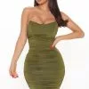 Fashion Nova Night Thing Ruched Midi Dress - Olive -Fashion Nova Dresses Shop 12 10 20Studio2 RM SD 14 04 47 55 VJ3193 Olive 13699 WG