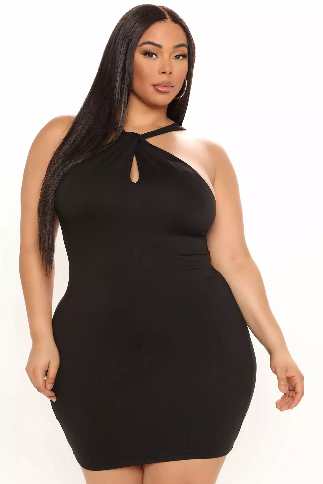 Fashion Nova Gina Double Lined Mini Dress - Black 8 Fashion Nova Gina Double Lined Mini Dress - Black - Image 6