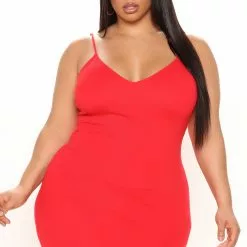 Fashion Nova At My Best Midi Dress - Red -Fashion Nova Dresses Shop 12 10 21Studio3 SN MJ 09 58 20 18 JD39144 Red 3833 PLUS EH
