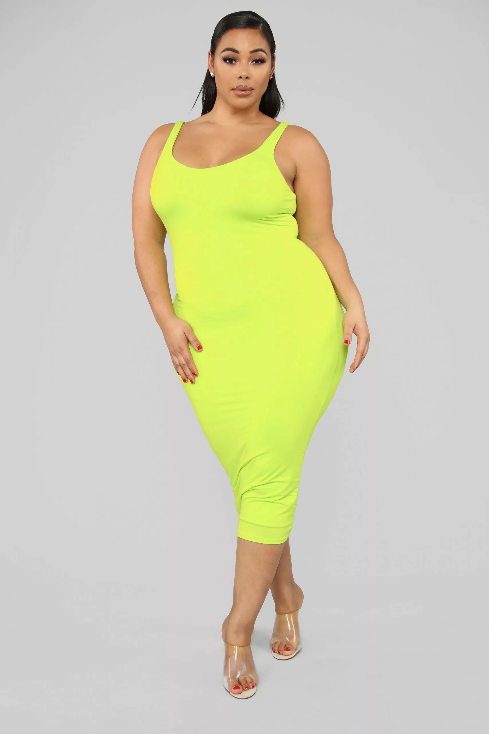 Fashion Nova Your Needs Met Dress - Lime 7 Fashion Nova Your Needs Met Dress - Lime - Image 5