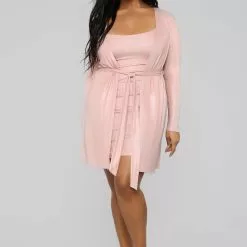 Fashion Nova Metallic Mami Dress Set - Pink -Fashion Nova Dresses Shop 12 20 18 Studio 1 DV 11 52 58 ST5316 Pink 0223 AJ scaled