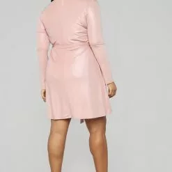 Fashion Nova Metallic Mami Dress Set - Pink -Fashion Nova Dresses Shop 12 20 18 Studio 1 DV 11 53 41 ST5316 Pink 0242 AJ scaled