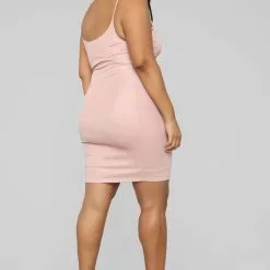 Fashion Nova Metallic Mami Dress Set - Pink -Fashion Nova Dresses Shop 12 20 18 Studio 1 DV 11 55 19 ST5316 Pink 0264 AJ scaled