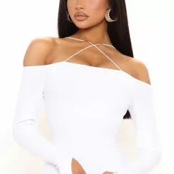 Fashion Nova Hilaria Ribbed Midi Dress - White 9 Fashion Nova Hilaria Ribbed Midi Dress - White -Fashion Nova Dresses Shop 12 21 21Studio2 DM CP 14 56 09 40 NW0005 White 9100 EH