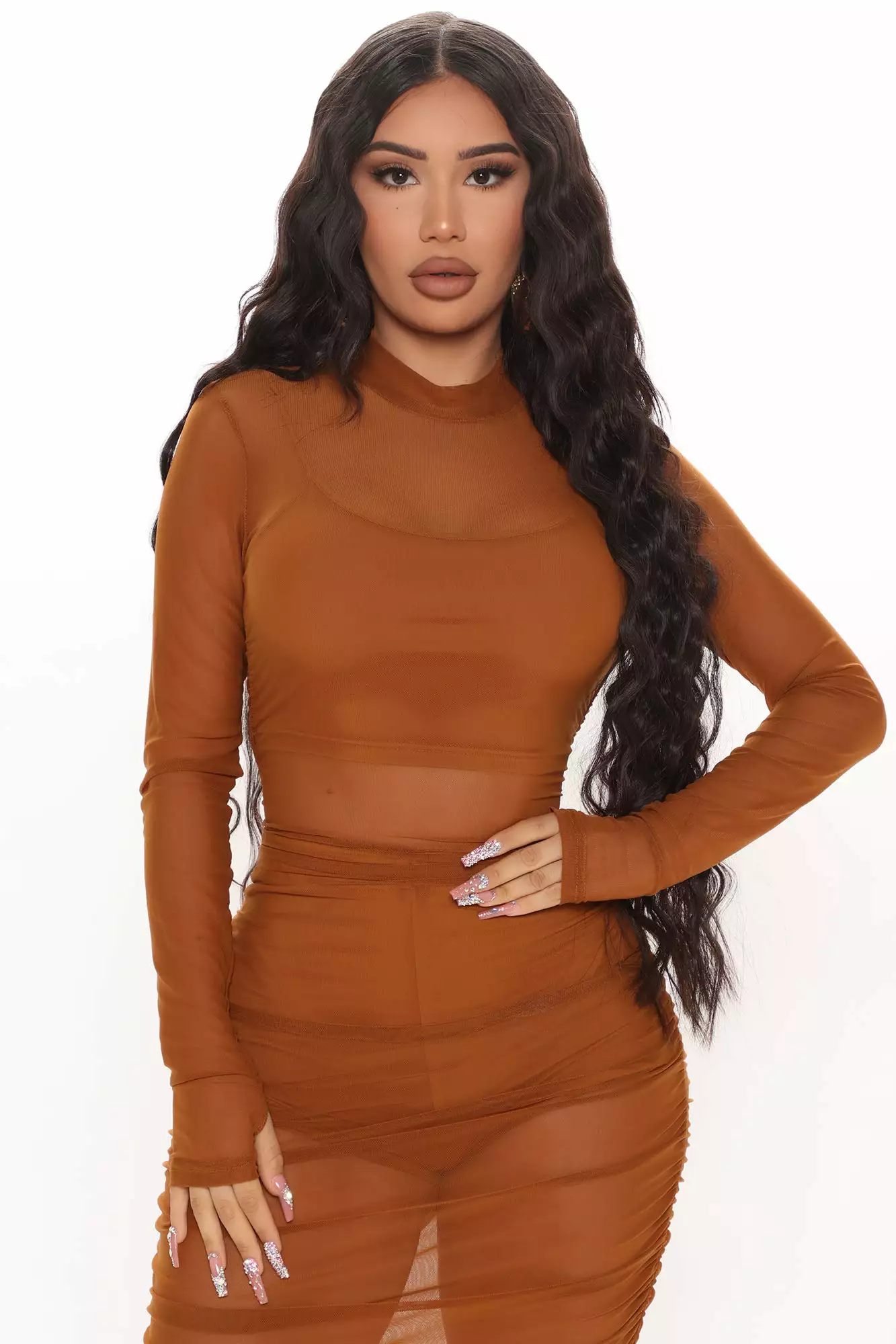 Fashion Nova Free Bird Midi Dress - Brown 7 Fashion Nova Free Bird Midi Dress - Brown - Image 5
