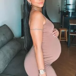 Fashion Nova Ajay Maxi Dress - Mocha -Fashion Nova Dresses Shop AjayMaxiDress Mocha MER MC