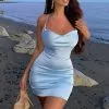 Fashion Nova All To Myself Satin Mini Dress - Blue -Fashion Nova Dresses Shop AllToMyselfSatinMiniDress Blue MER fd7cae2d 3343 4777 a9cf 3f6743c62f6f