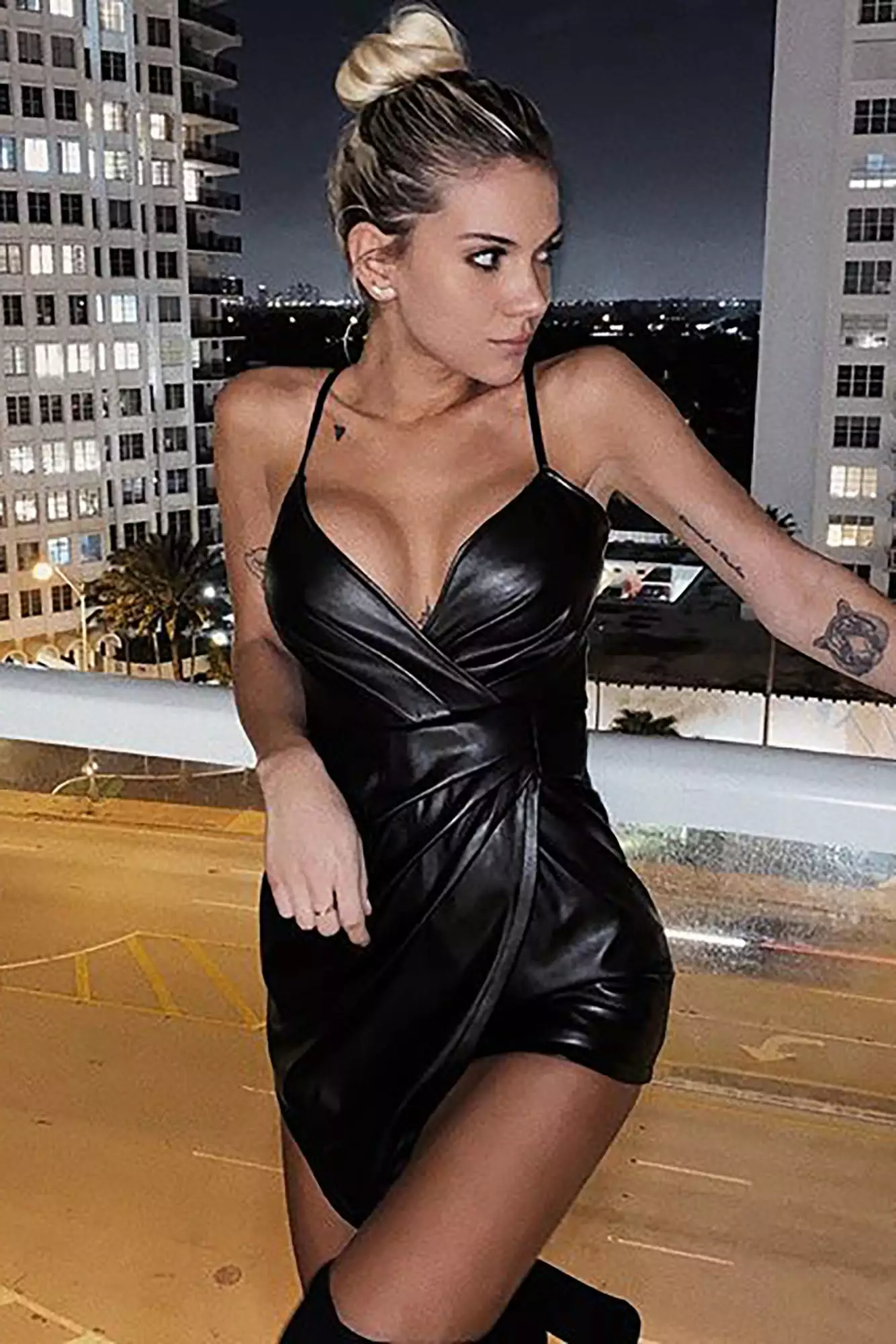 Fashion Nova Always A Flirt Satin Dress - Black 3 Fashion Nova Always A Flirt Satin Dress - Black