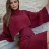 Fashion Nova Another Day Midi Sweater Dress - Burgundy -Fashion Nova Dresses Shop AnotherDayMidiSweaterDress Burgundy MER