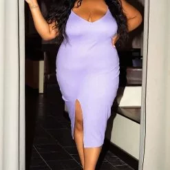 Fashion Nova At My Best Midi Dress - Lavender -Fashion Nova Dresses Shop AtMyBestMidiDress Lavender MER PLUS