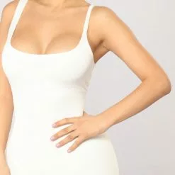 Fashion Nova Gigi Midi Dress - Off White -Fashion Nova Dresses Shop BD14622 OffWhite0128 scaled
