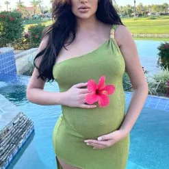 Fashion Nova Be There Slinky Maxi Dress - Chartreuse -Fashion Nova Dresses Shop BeThereSlinkyMaxiDress Chartreuse MER MC