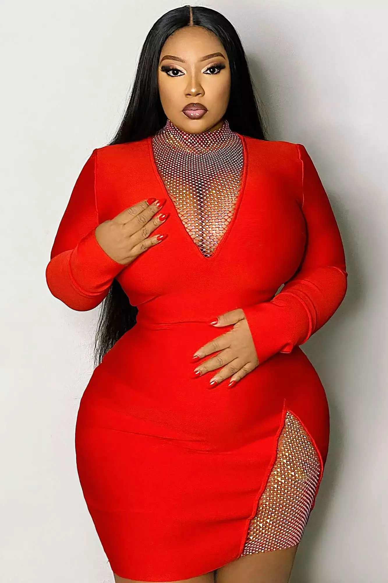 Fashion Nova Beginning To Wonder Bandage Mini Dress - Red 8 Fashion Nova Beginning To Wonder Bandage Mini Dress - Red - Image 6