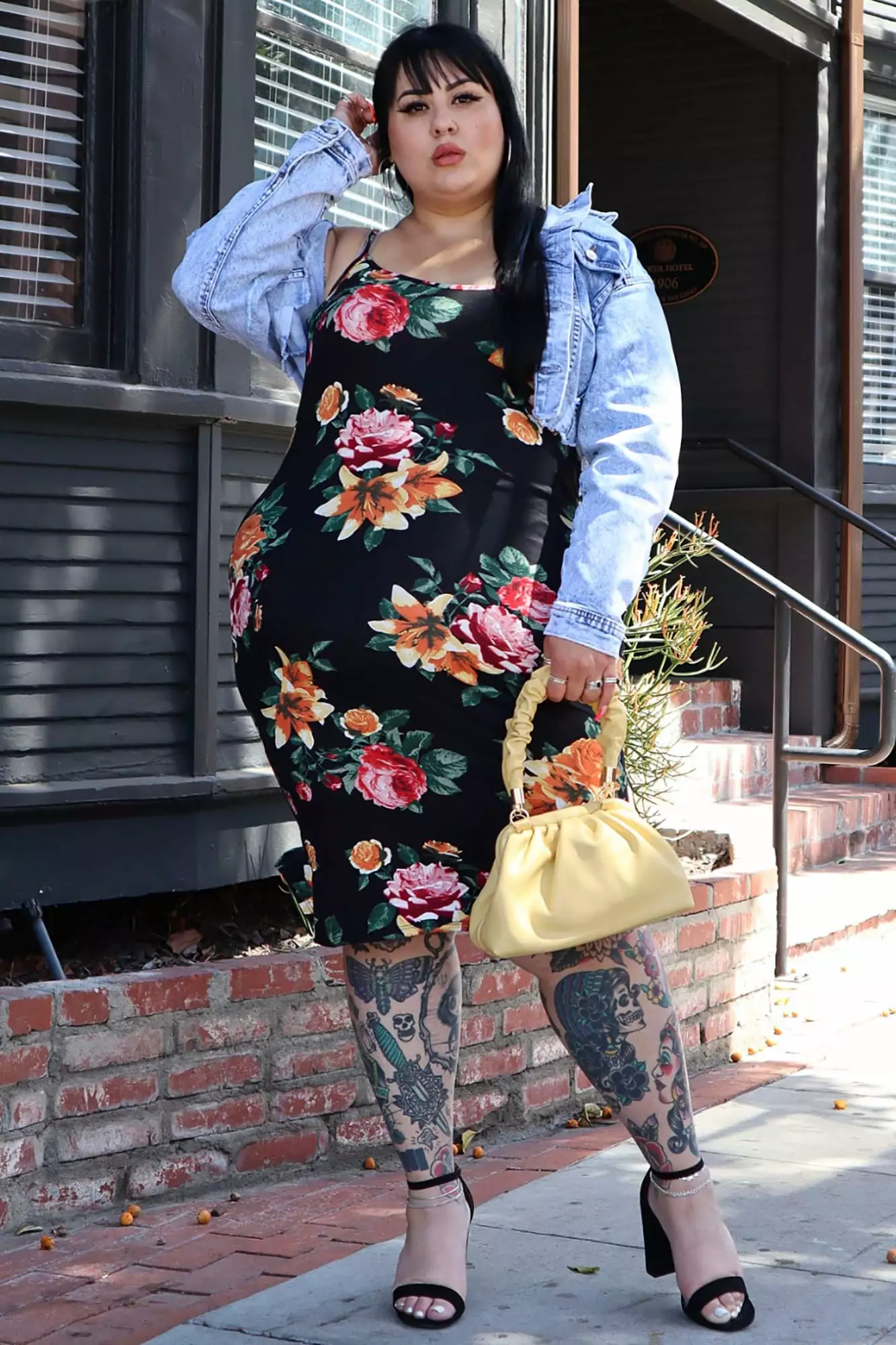 Fashion Nova Body Moves Midi Dress - Black Floral 12 Fashion Nova Body Moves Midi Dress - Black Floral - Image 10