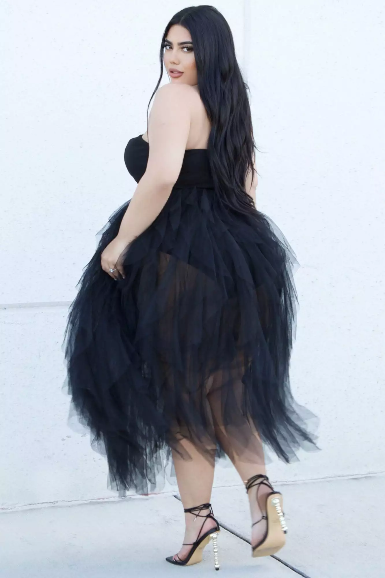 Fashion Nova Caught My Eye Tube Maxi Dress - Black 9 Fashion Nova Caught My Eye Tube Maxi Dress - Black - Image 7