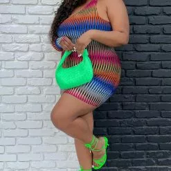 Fashion Nova Costa Rica Cruisin' Mini Dress - Multi Color -Fashion Nova Dresses Shop CostaRicaCruisin MiniDress MultiColor MER PLUS