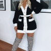 Fashion Nova Cozy Cool Sweater Mini Dress - Black 2 Fashion Nova Cozy Cool Sweater Mini Dress - Black -Fashion Nova Dresses Shop CozyCoolSweaterMiniDress Black MER