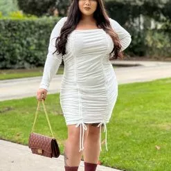 Fashion Nova Date Night Fit Mini Dress - White 16 Fashion Nova Date Night Fit Mini Dress - White -Fashion Nova Dresses Shop DateNightFitMiniDress White MER CURVE