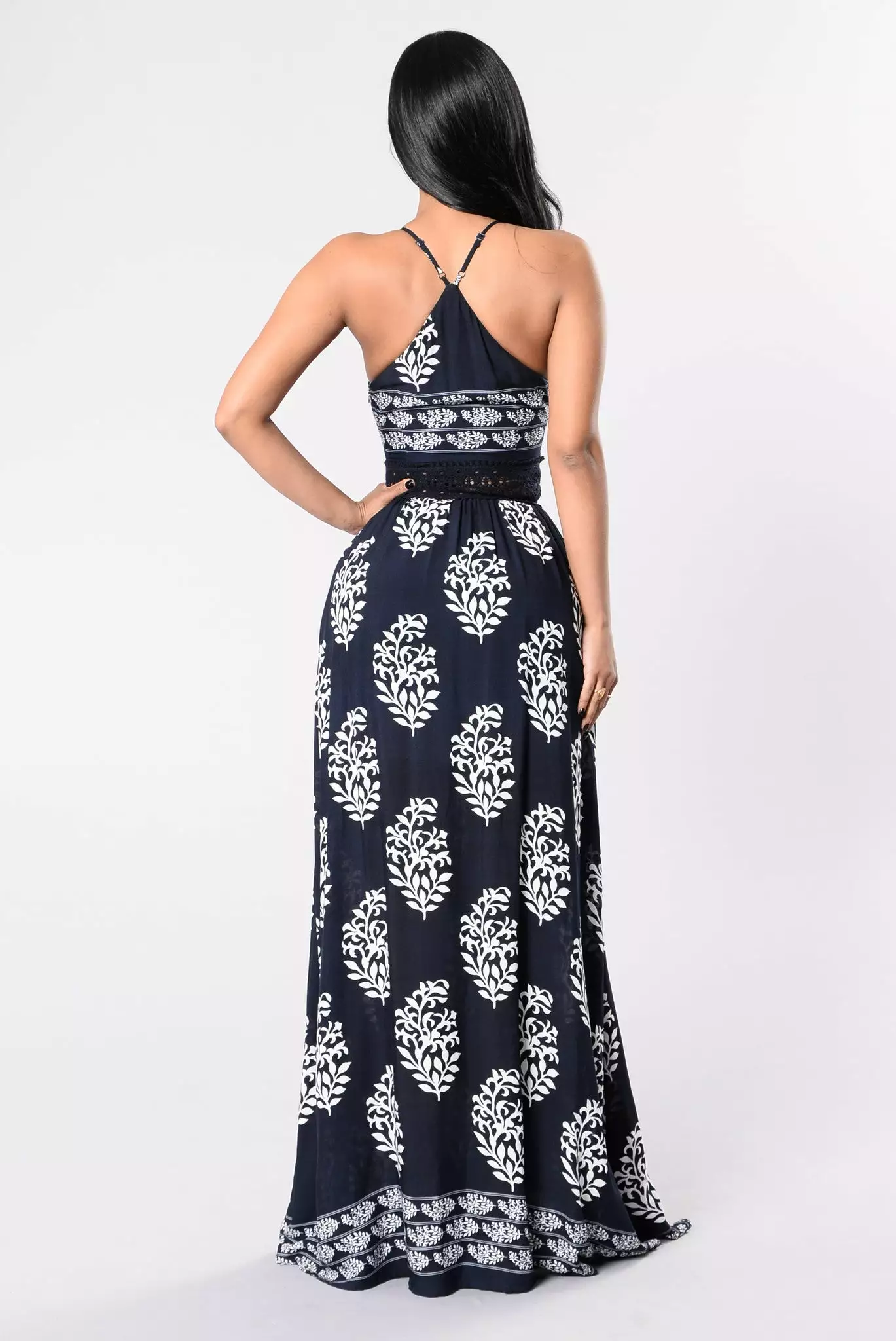 Fashion Nova Holy Slit Dress - Navy 10 Fashion Nova Holy Slit Dress - Navy - Image 8