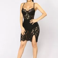 Fashion Nova Dropping Hints Lace Dress - Black -Fashion Nova Dresses Shop Fashion Nova 01 24 18 192 scaled