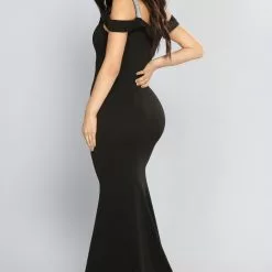 Fashion Nova So Gorgeous Rhinestone Dress - Black -Fashion Nova Dresses Shop Fashion Nova 01 25 18 Studio 2 374 JK scaled