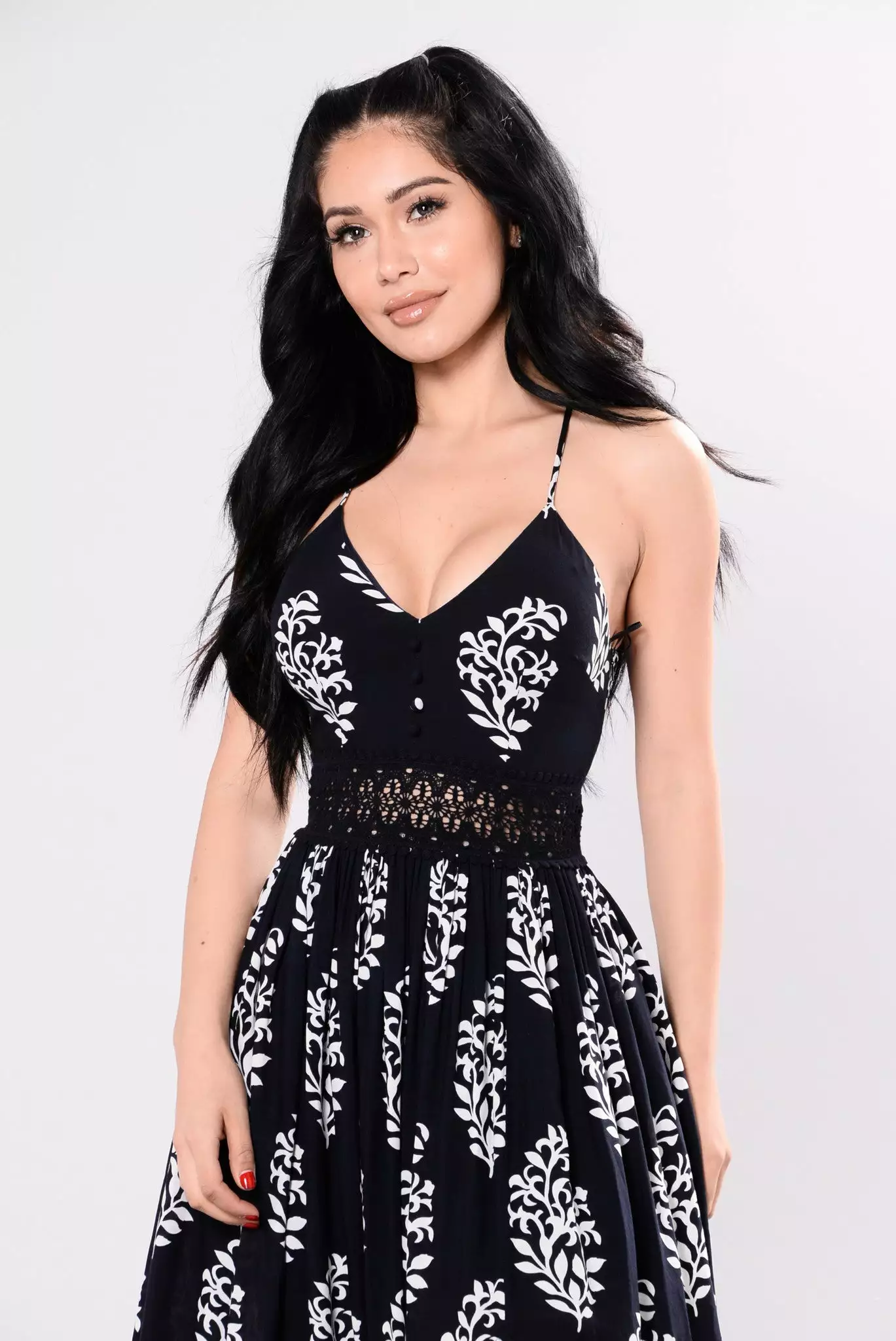 Fashion Nova Holy Slit Dress - Navy 8 Fashion Nova Holy Slit Dress - Navy - Image 6