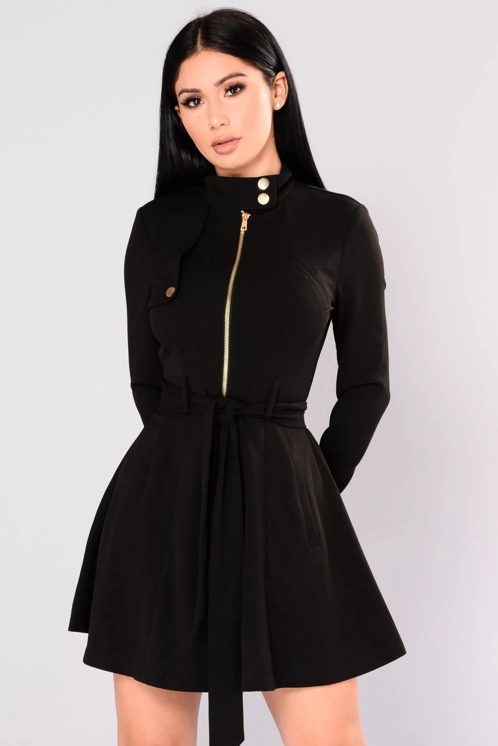Fashion Nova Feeling Fancy Collar Jacket - Black 3 Fashion Nova Feeling Fancy Collar Jacket - Black