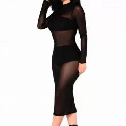 Fashion Nova Noelle Mesh Dress - Black -Fashion Nova Dresses Shop Fashion Nova 08 01 17 1104 scaled