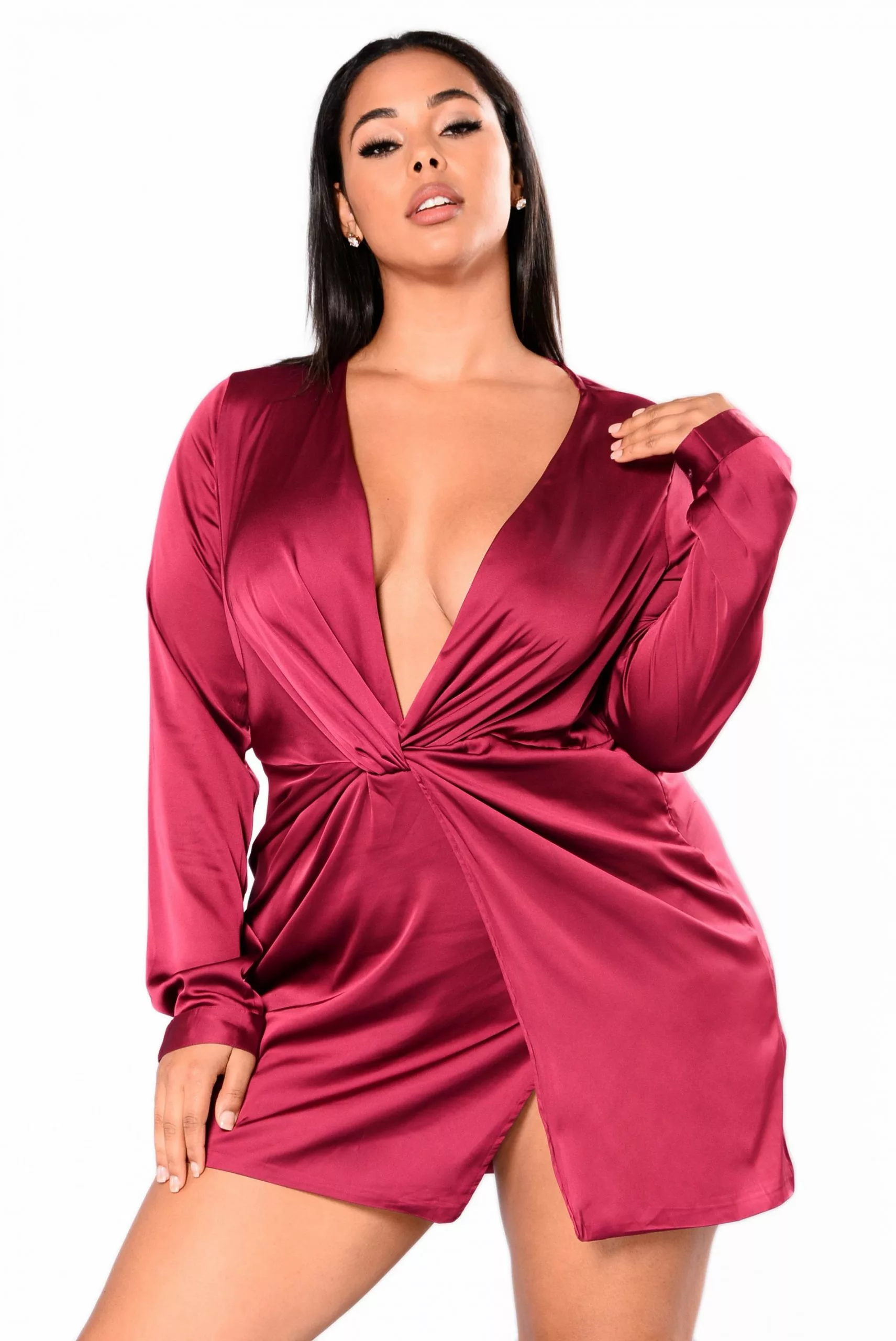 Fashion Nova Sugar Free Dress - Burgundy 13 Fashion Nova Sugar Free Dress - Burgundy - Image 11