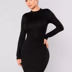 Fashion Nova Kora Midi Dress - Black -Fashion Nova Dresses Shop Fashion Nova 09 07 17 1166 scaled