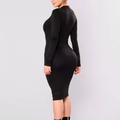 Fashion Nova Kora Midi Dress - Black -Fashion Nova Dresses Shop Fashion Nova 09 07 17 1172 scaled