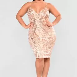 Fashion Nova Ashe Sequin Dress - Rose Gold -Fashion Nova Dresses Shop Fashion Nova 09 22 17 1159 NT scaled