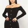 Fashion Nova Jacklyn Off Shoulder Mini Dress - Black -Fashion Nova Dresses Shop Fashion Nova 12 05 17 392 scaled