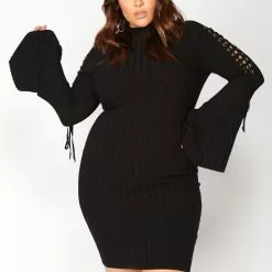 Fashion Nova Next To Me Knit Dress - Black 17 Fashion Nova Next To Me Knit Dress - Black -Fashion Nova Dresses Shop Fashion Nova 12 08 17 Studio 2 978 scaled