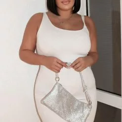 Fashion Nova Gigi Midi Dress - Off White -Fashion Nova Dresses Shop GigiMidiDress OffWhite MER PLUS