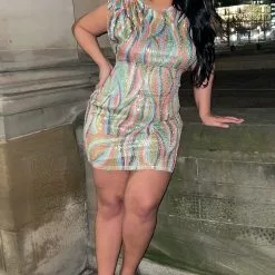 Fashion Nova Hailey Sequin Mini Dress - Multi Color 16 Fashion Nova Hailey Sequin Mini Dress - Multi Color -Fashion Nova Dresses Shop HaileySequinMiniDress MultiColor MER PLUS 2