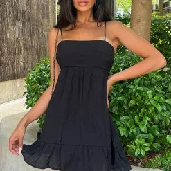 Fashion Nova Harlie Mini Dress - Black 11 Fashion Nova Harlie Mini Dress - Black -Fashion Nova Dresses Shop HarlieMiniDress Black MER