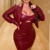 Fashion Nova Hype Me Up Mini Dress Set - Burgundy -Fashion Nova Dresses Shop HypeMeUpMiniDressSet Burgundy MER