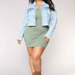 Fashion Nova One Of The Boys Dress - Sage -Fashion Nova Dresses Shop ID379 Sage 8035 scaled