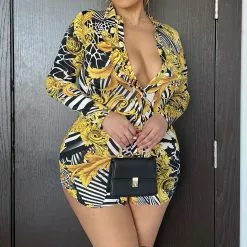 Fashion Nova In The Wild Mini Dress - Black/combo 15 Fashion Nova In The Wild Mini Dress - Black/combo -Fashion Nova Dresses Shop InTheWildMiniDress Black combo MER PLUS