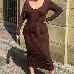 Fashion Nova Kallan Knit Dress - Brown 21 Fashion Nova Kallan Knit Dress - Brown -Fashion Nova Dresses Shop KallanKnitDress Brown MER PLUS 9620a6c5 5952 4191 9942 5466d842d319