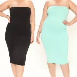 Fashion Nova Mia 2 Pack Midi Dress - Aqua/Combo 29 Fashion Nova Mia 2 Pack Midi Dress - Aqua/Combo -Fashion Nova Dresses Shop Mia 2Pack MidiDress Aquacombo PLUS 5243 WG
