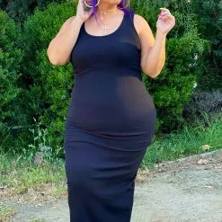 Fashion Nova Mulberry Street Maxi Dress - Black -Fashion Nova Dresses Shop MulberryStreetMaxiDress Black mer plus