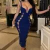 Fashion Nova No Cuts Given Bandage Midi Dress - Navy -Fashion Nova Dresses Shop NoCutsGivenBandageMidiDress Navy MER 8bddcceb e491 4f2a aa47 180b5f934387
