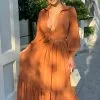 Fashion Nova Rich In Love Maxi Dress - Rust -Fashion Nova Dresses Shop RichInLoveMaxiDress Rust MER scaled