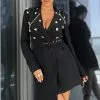 Fashion Nova Run The Show Blazer Dress - Black -Fashion Nova Dresses Shop RunTheShowBlazerDress Black MER 2